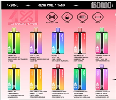 Bangbox 160K Puffs Vape 4 в 1